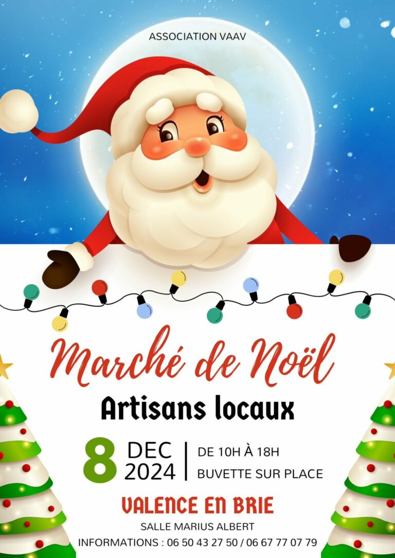 Marché de Noël à Valence-en-Brie